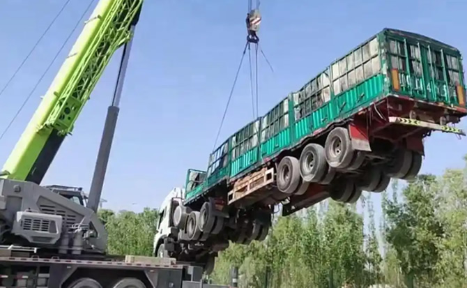 无极道路脱困救援案例